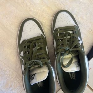 Green Nike dunks